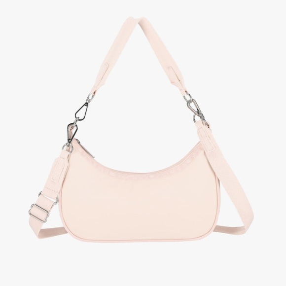 Lesportsac Handbags - Lesportsac Peach Blush Small Convertible Hobo - pink